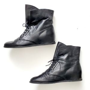 Stuart Weitzman black akle boots